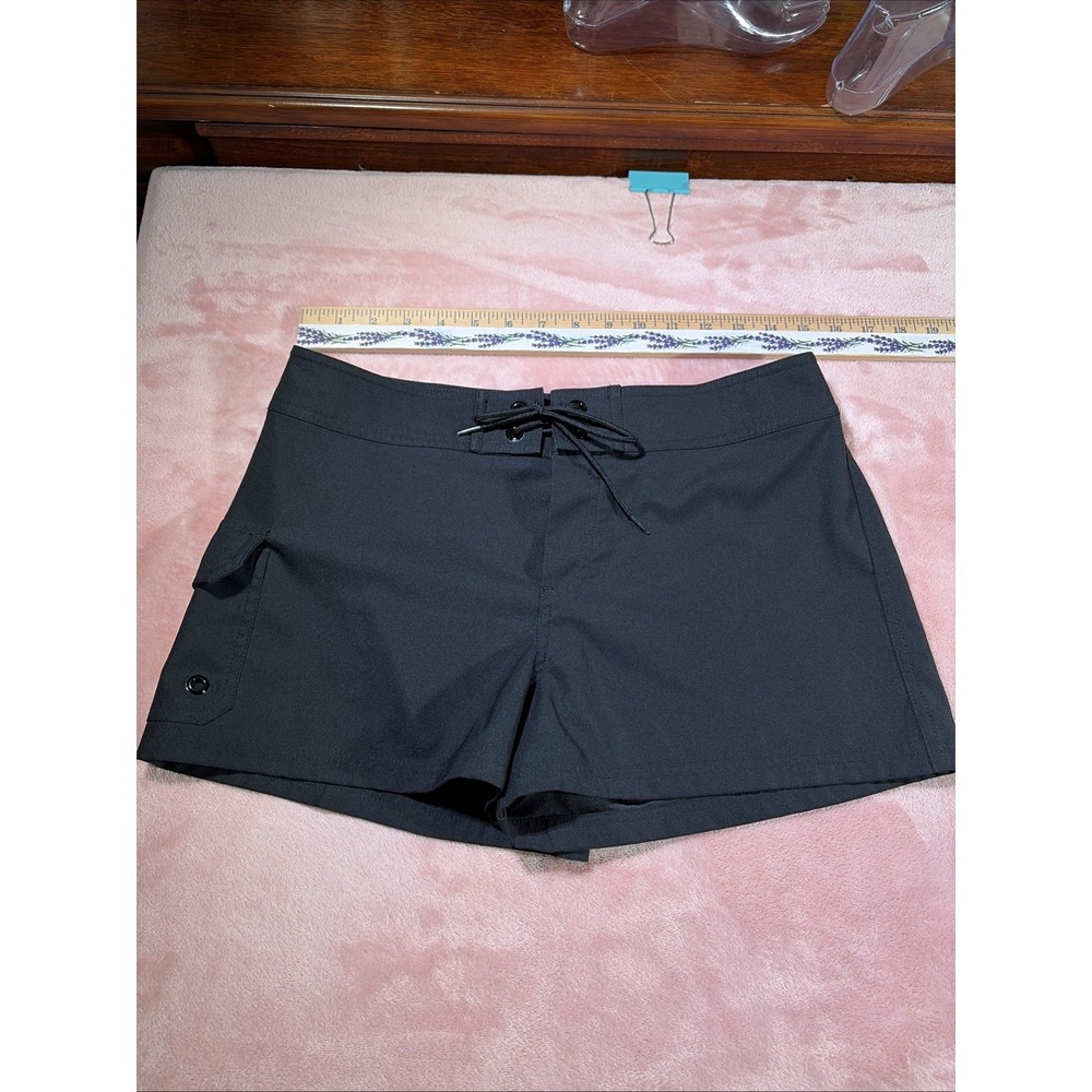 Jag Women's Boy Shorts Beach, Swim. Sz Small. Cargo Pocket . Drawstring.